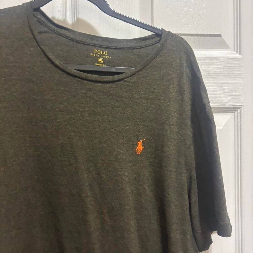Ralph-lauren Men's Green and Khaki T-shirt